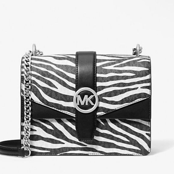 Greenwich Small Animal Print Logo Crossbody Bag - Picture 1 of 3